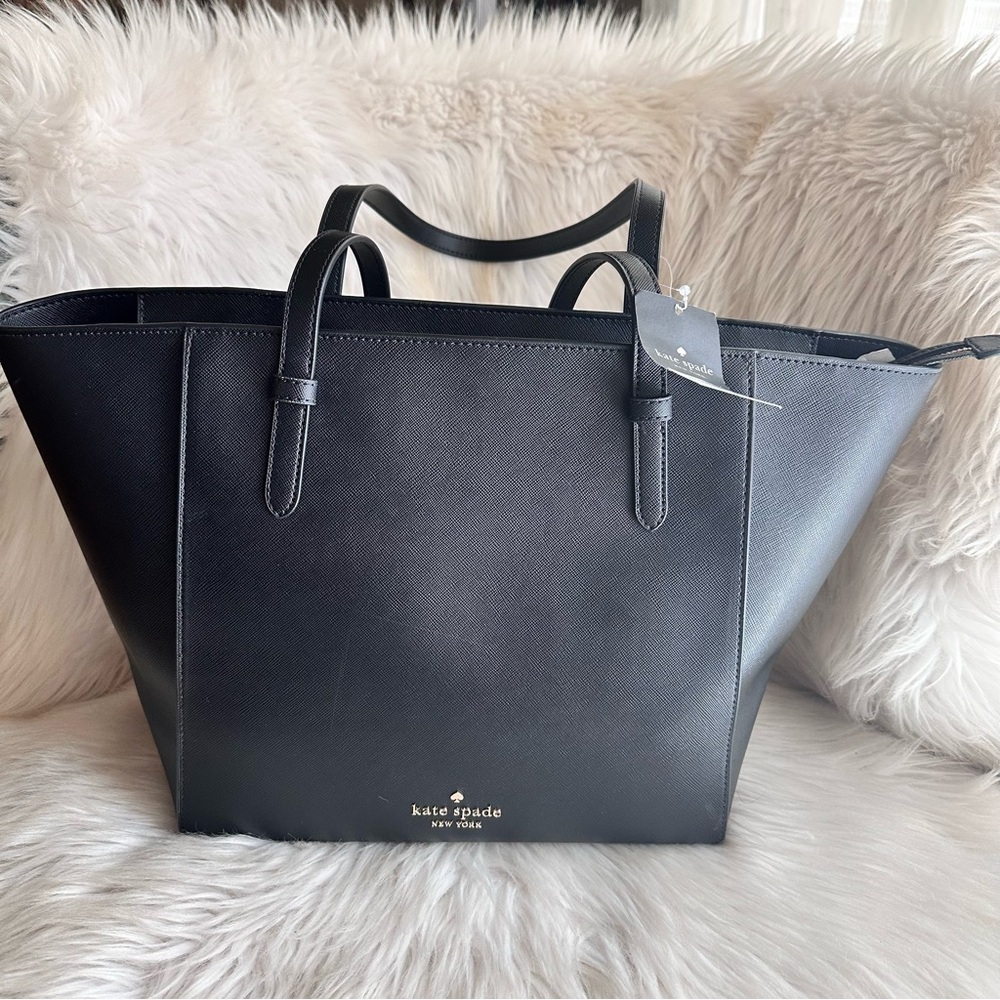 KATE SPADE ♠️ LEATHER TOTE - Picture 11 of 15
